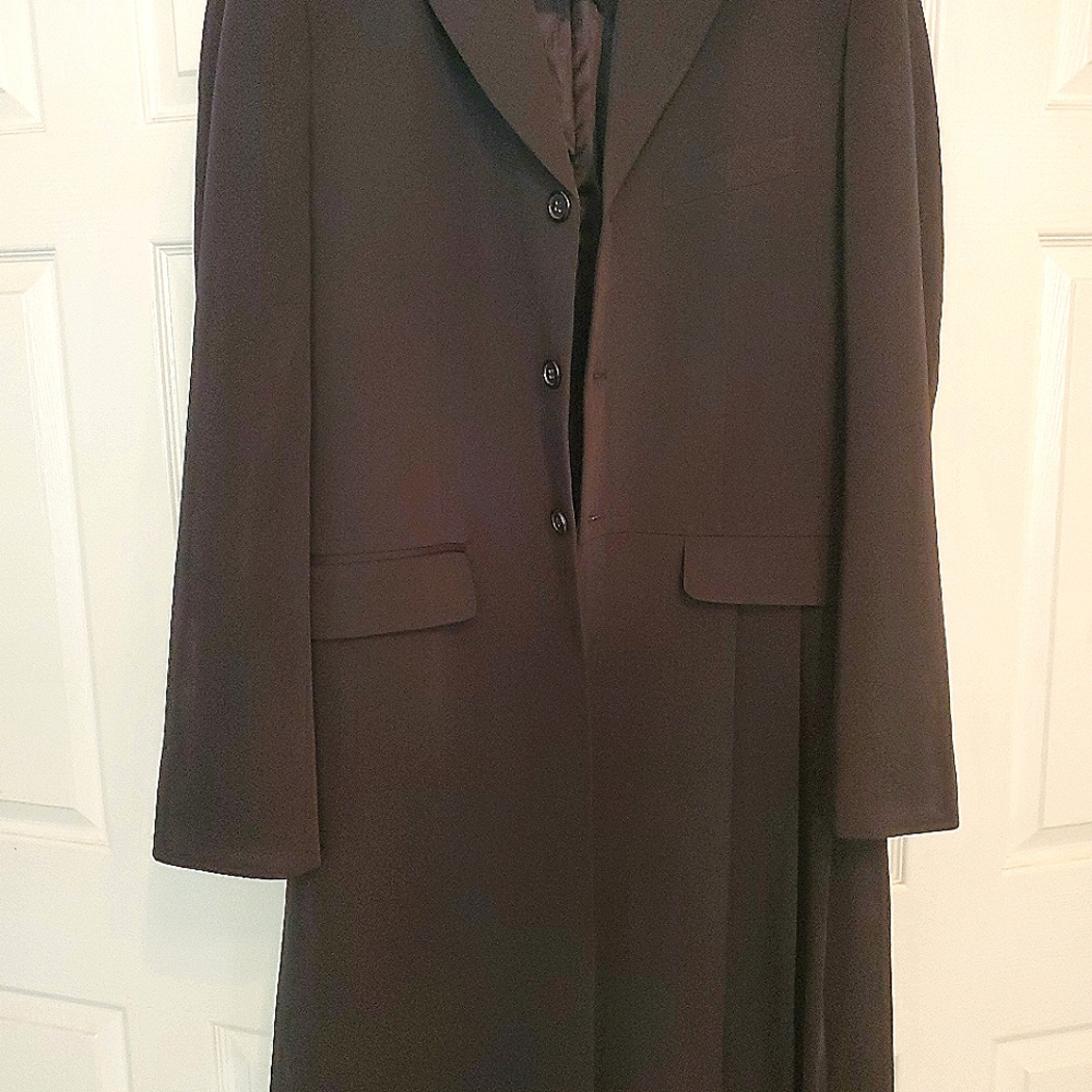 Kenzo Men's Black Overcoat